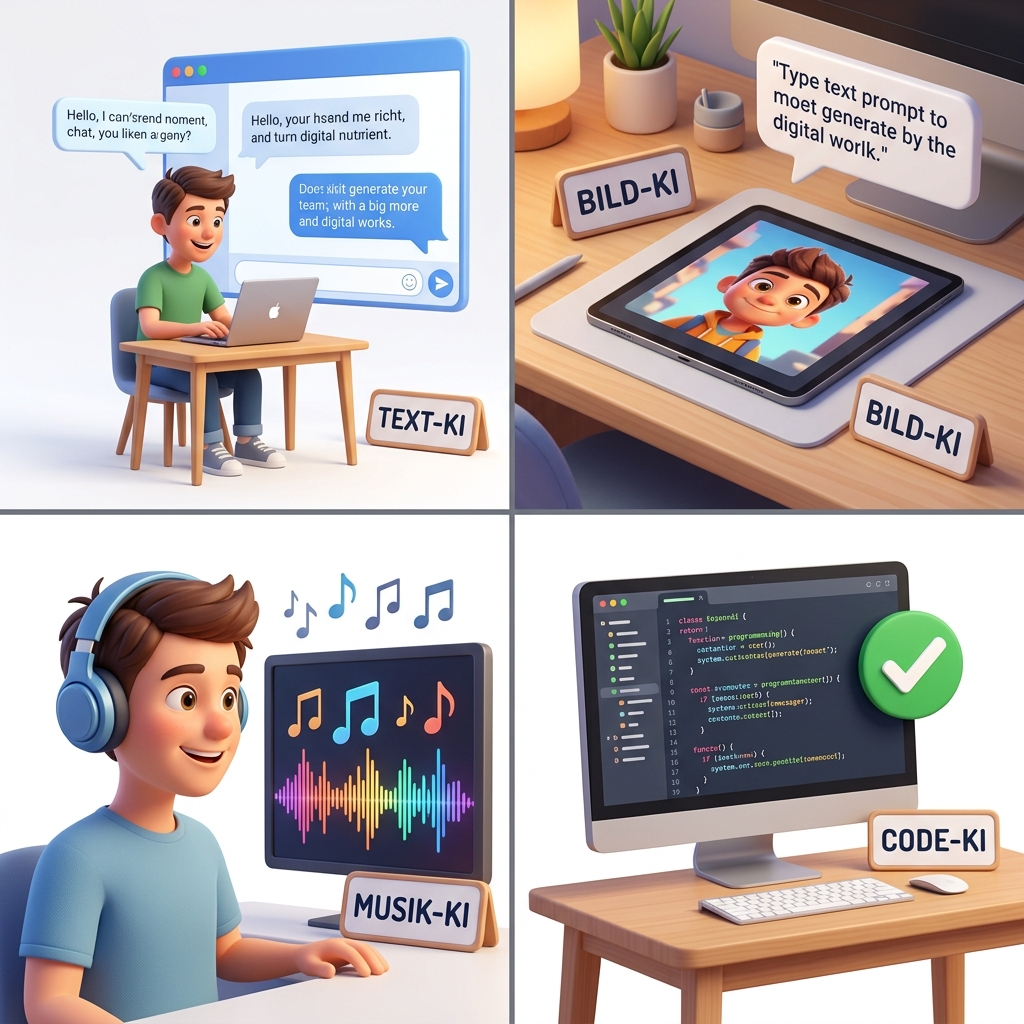 Generative KI steckt in vielen Apps — meist als Assistenz.